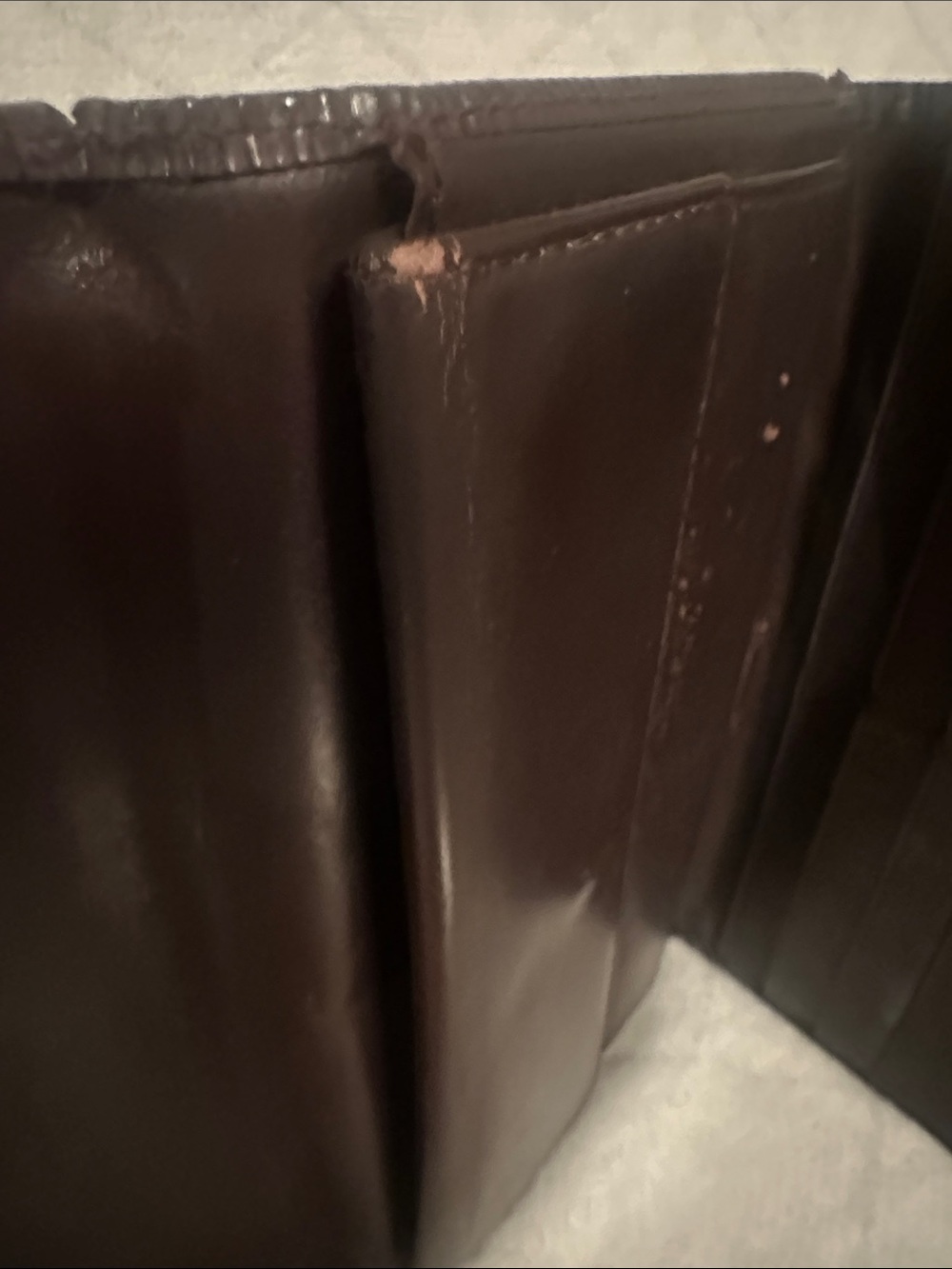 Louis Vuitton Brown Epi Leather Wallet - Picture 10 of 15